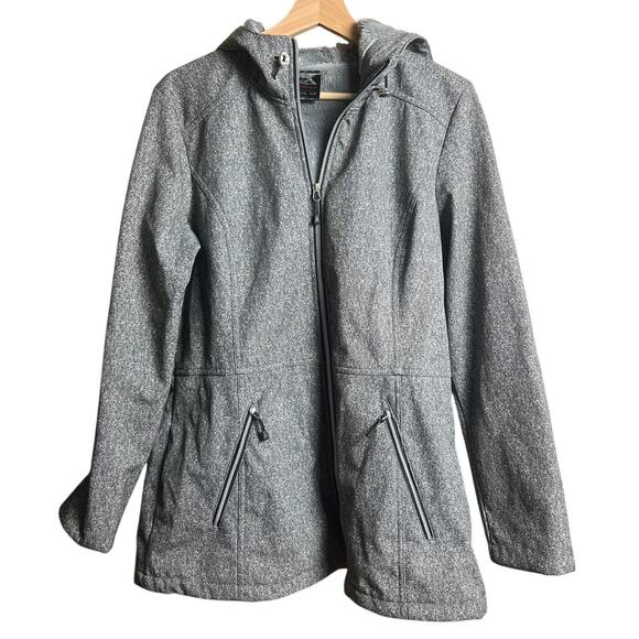 ZeroXposur Large Gray Zip Up Coat Rain Jacket Women's - Picture 1 of 7